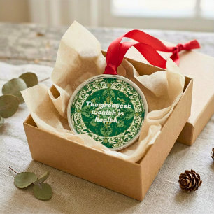 Custom Christmas Gifts for Physical Therapists Metal Ornament