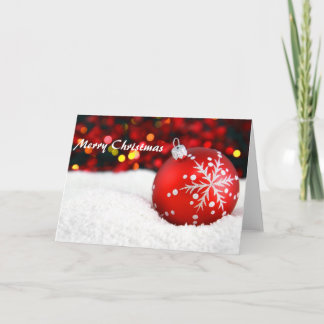 Custom Christmas Greeting Card