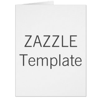 Custom Christmas Greeting Card 8.5 x 11" BIG LARGE