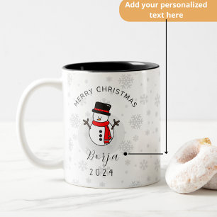 Custom Christmas Snowdoll Cup