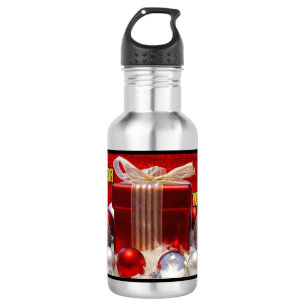 Custom Christmas Stainless Steel Water Bottle