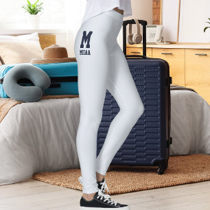 Custom Christmas Starlight Silver Midnight Navy Leggings