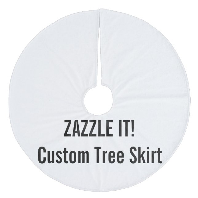 Custom Christmas Tree Skirt Blank Template (Front)