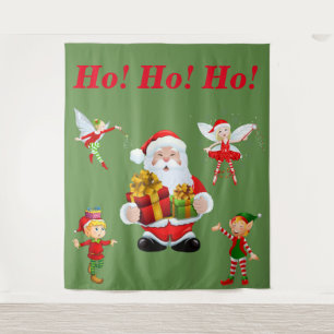 Custom Christmas Wall Tapestry