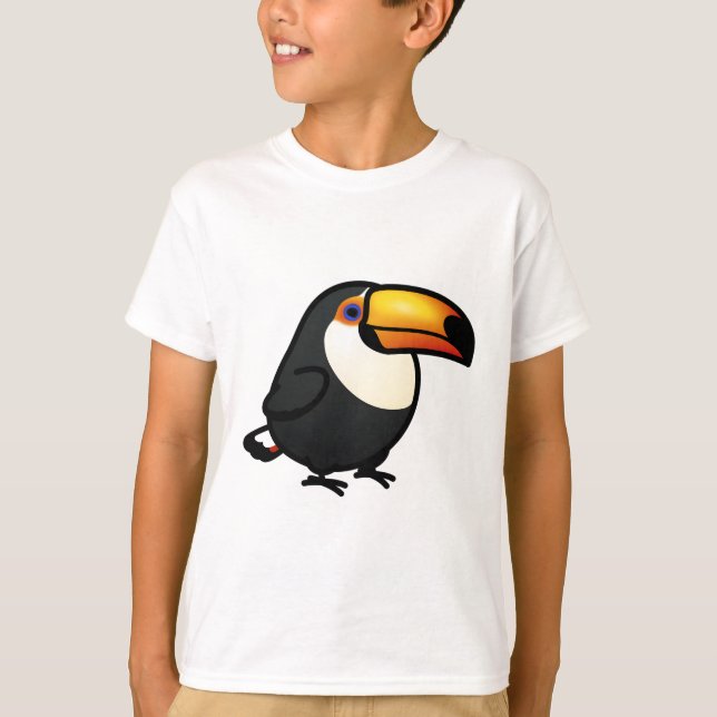 Custom Chubby Toco Toucan T-Shirt (Front)