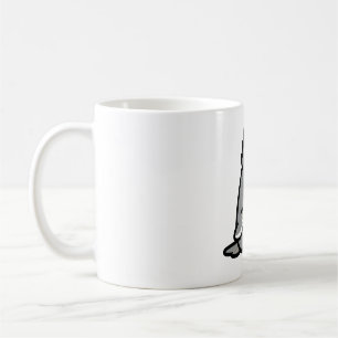 Custom Chubby Yellow-cheeked Cockatiel Coffee Mug