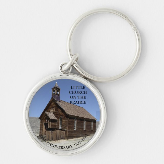 Custom Church Anniversary Key Ring (Front)