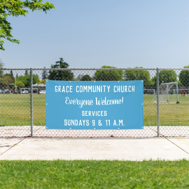 Custom Church Banner (Insitu)