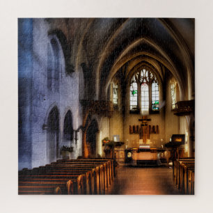 Custom Church Fantasy Art 08 Jigsaw puzzle