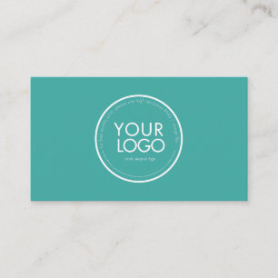 Custom Circle Logo Modern Business card template