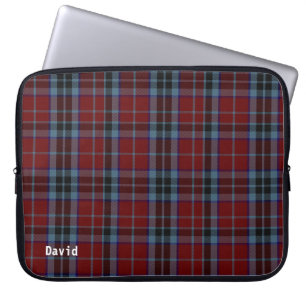 Custom Clan MacTavish Tartan Plaid LapTop Sleeve