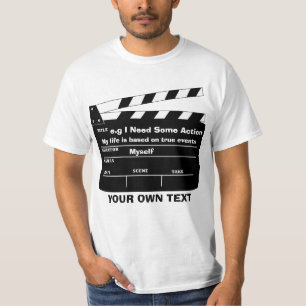 Custom clapperboard template T-Shirt