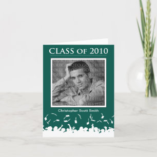 Custom Class of 2010 Graduation Announcement Green