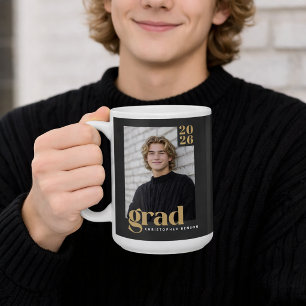 Custom Class of 2026 Photo Graduation Coffee Mug