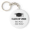 Custom class of graduation party favour keychains