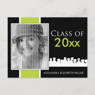 Custom Class of [YEAR] Graduation Announcement