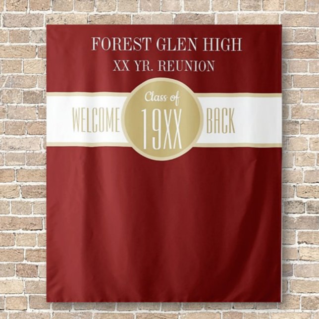 CUSTOM!! Class Reunion Photo backdrop Tapestry (Creator Uploaded)