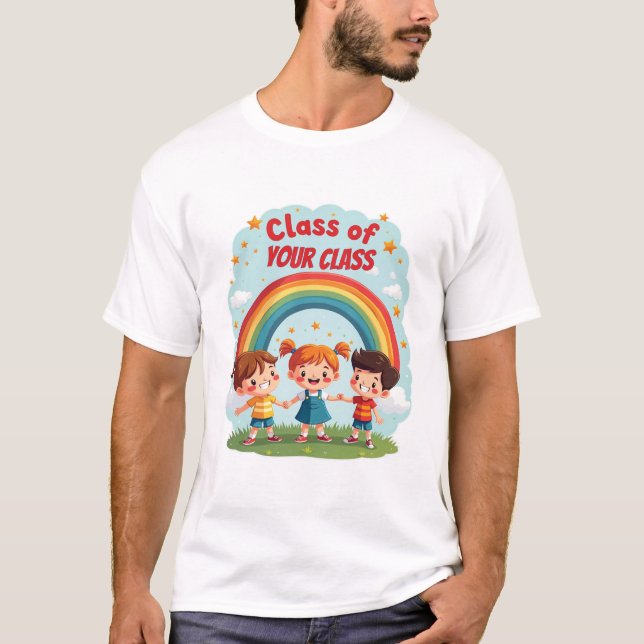 Custom Class Room Design For Kids T-Shirt (Front)