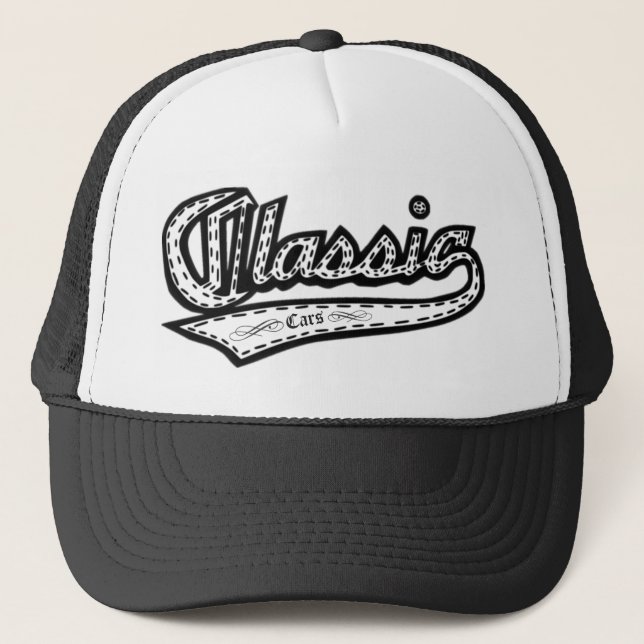 Custom Classic Cars Trucker Hat (Front)