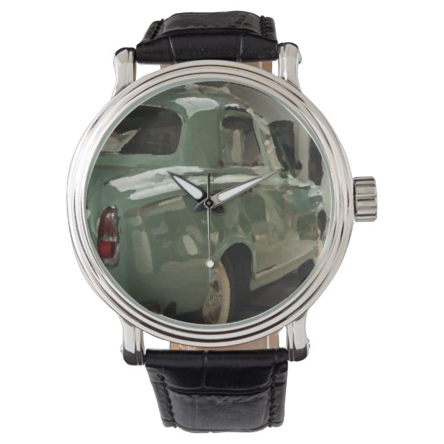 Custom classic_green watch (Front)