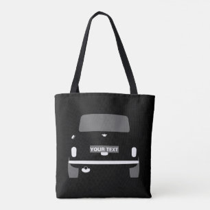 Custom Classic Mini Cooper car tote bag