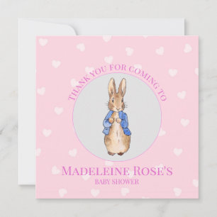 Custom Classic rabbit Thank you