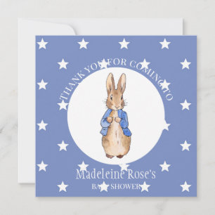 Custom Classic Rabbit Thank you Card