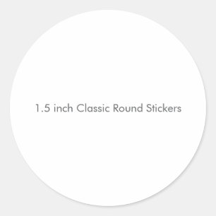 Custom Classic Round Stickers, Format: Sheet of Sticker