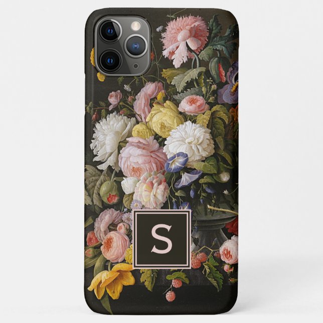 Custom Classy Chic Flowers Fine Art Painting Case-Mate iPhone Case (Back)