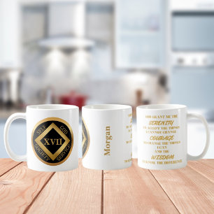 Custom Clean Time Recovery Milestone Gift Coffee Mug