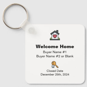 Custom Closing Gift Keychain for REAL agents