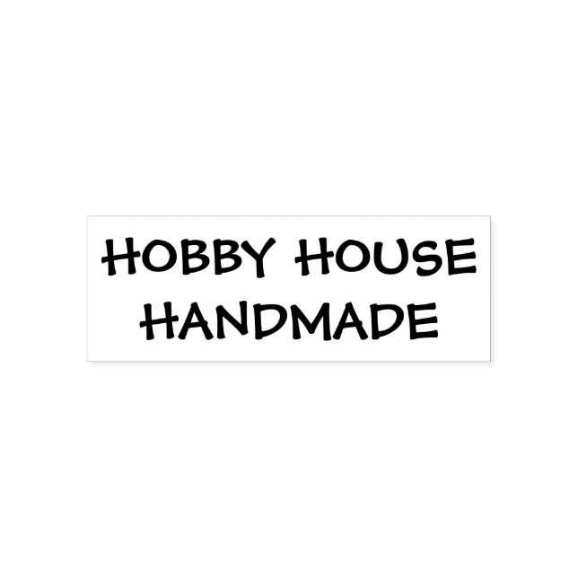 Custom Clothing Fabric Self-inking Stamp (Design)
