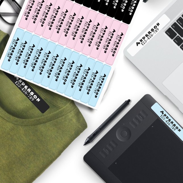 Custom Clothing label for nursing home/ Daycare (Creator Uploaded)