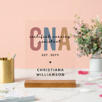 Custom CNA Retro Certified Nursing Assistant Gifts