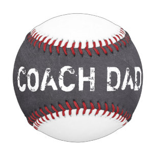 Custom Coach Dad Father's day Baseball