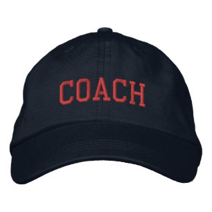 Custom Coach Gift Embroidered Hat