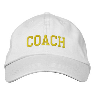 Custom Coach Gift Embroidered Hat