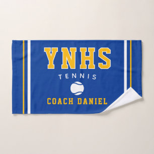 Custom Coach Towel – Personalised Tennis Team Gift