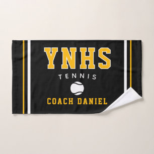 Custom Coach Towel – Personalised Tennis Team Gift