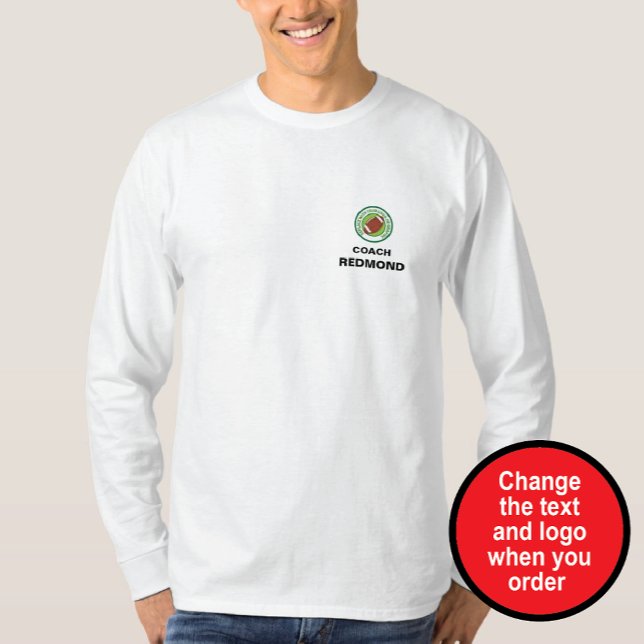Custom Coach's Apparel Personalised T-Shirt (Creator Uploaded)