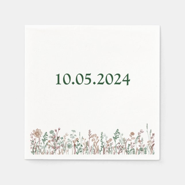 Custom Cocktail Napkin (Front)