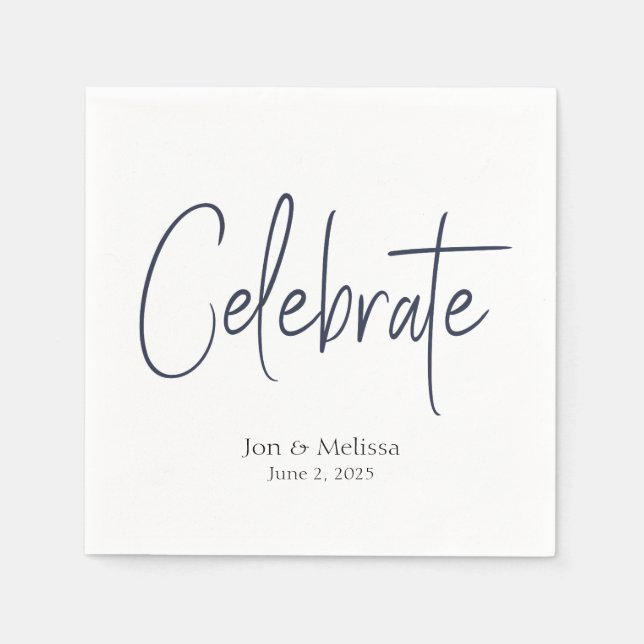 Custom Cocktail Napkins (Front)