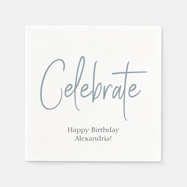 Custom Cocktail Napkins (Front)