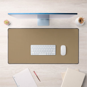 Custom Coffee Desk Mat - Warm & Sophisticated