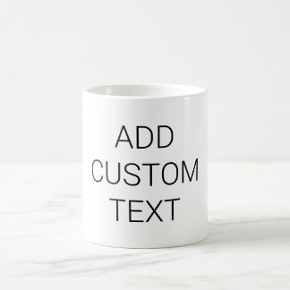 Custom Coffee Mug, Kitchen Breakfast Party Gift Mu Mug