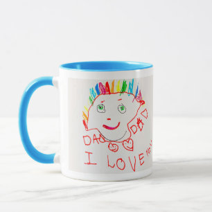 Custom Coffee Mug With Your Child's Art