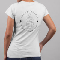 Custom Coffee Shop Add Your Logo Modern Minimalist