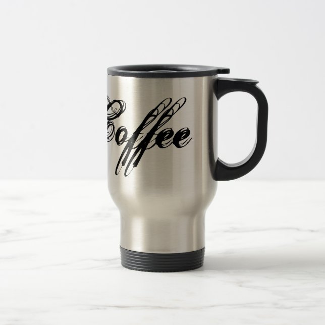 Custom Coffee Travel Mugs - Personalise (Right)