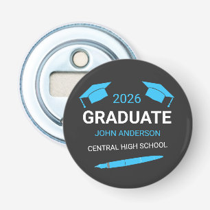 Custom College High School Graduation 2026 Bottle Opener