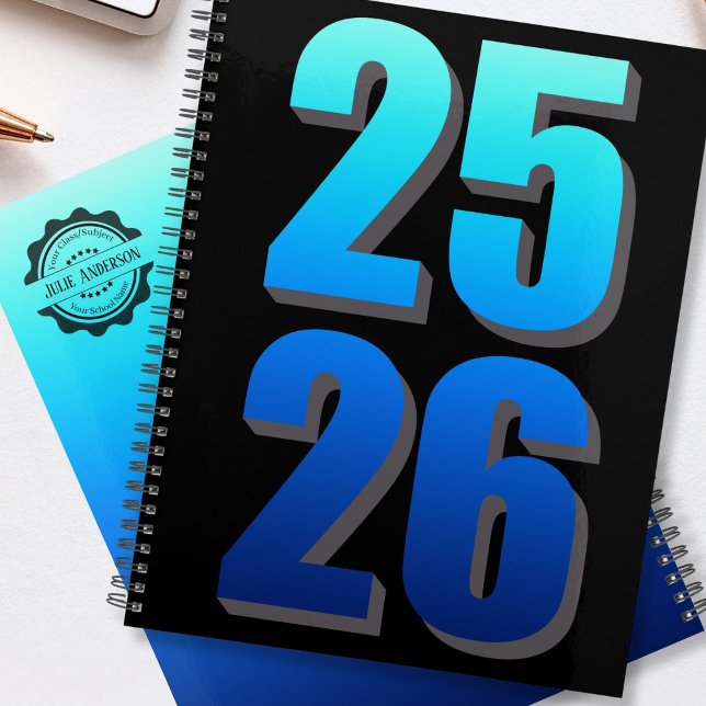  Custom College Semester Blue personal Planner (Creator Uploaded)